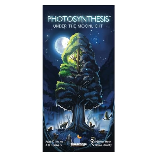 Photosynthesis Under The Moonlight - Expansion to Photosynthesis Original Game- Family or Adult Strategy Board Game for 2 to 4 Players. Recommended for Ages 10 and Up. - style: Photosynthesis Under The Moonlight
