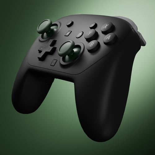 eXtremeRate Replacement 3D Joystick for Nintendo Switch 2 Pro Controller, Left Right Analog Stick Thumbsticks with Screwdriver Tools for Switch 2 Pro Controller, Multi-Colors Options - Deep Pine Green - color: Deep Pine Green
