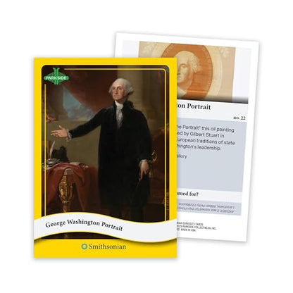 Parkside Curiosity Cards - Smithsonian Curations Flash Cards for Studying - 50 Collectible History Trading Cards - Educational Flashcards for Students, Teachers & Collectors - Made in USA