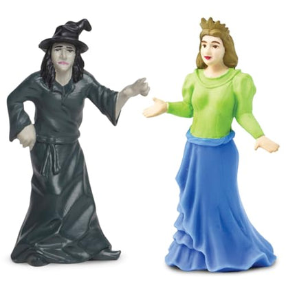 Safari Ltd. Days of Old TOOB - Figurine of Wizard, Witch, Queen, King, Princess, and Prince - Medieval Toy Set for Boys, Girls, and Kids Ages 3+