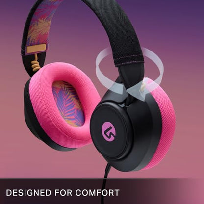 PowerA LucidSound LS10 Wired Gaming Headset - Midnight Surf, Works with PlayStation, Xbox, PC, Mobile, and Other Compatible Devices, Designed for Comfort, Premium Audio, Quick-Access Audio Controls - style: Midnight Surf