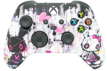 Wireless Custom Controller Compatible with PC, Windows 10+, Series X/S & One (Series X/S Evil Bunny) - color: Series X/S Evil Bunny