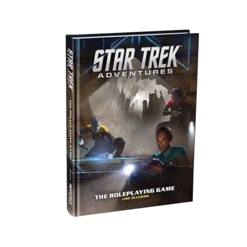 Modiphius Entertainment Star Trek Adventures Core Rulebook RPG for Adults, Family and Kids 13 Years Old and Up (Licensed Sci-Fi RPG) - style: Core Book