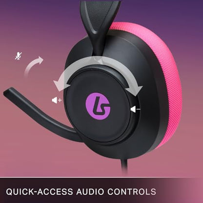 PowerA LucidSound LS10 Wired Gaming Headset - Midnight Surf, Works with PlayStation, Xbox, PC, Mobile, and Other Compatible Devices, Designed for Comfort, Premium Audio, Quick-Access Audio Controls - style: Midnight Surf