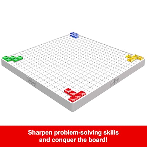 Mattel Games Blokus Strategy Board Game for Kids & Families with Color Blind Accessible Pieces & Just One Rule
