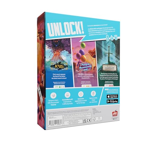 Unlock! Enchanted Adventures Card Game | Escape Room-Inspired Cooperative Adventure, Fun Family Game for Kids and Adults, Ages 10+, 1-6 Players, 1 Hour Playtime