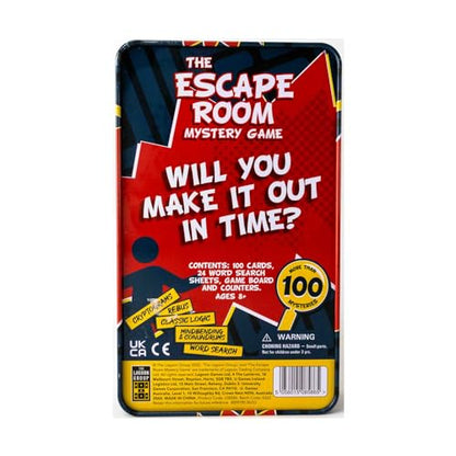 Lagoon Group Mystery Escape Game in a Tin