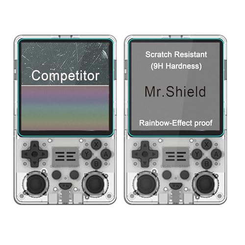 Mr.Shield 3-Pack Tempered Glass Screen Protector for POWKIDDY RGB20SX | Japan Glass with 9H Hardness