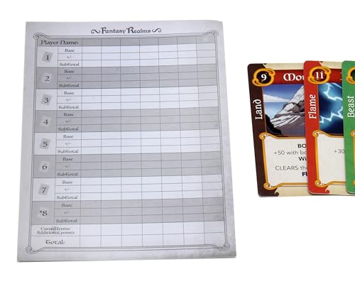 WizKids Fantasy Realms Board Game Card Game - style: Core Game