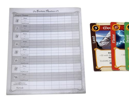 WizKids Fantasy Realms Board Game Card Game - style: Core Game