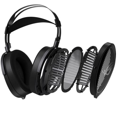 ASUS ROG Kithara Gaming/Audiophile Open-Back Wired Headphones with Mic – ROG-Tuned HIFIMAN Planar Magnetic Drivers, Adjustable Headband, Extra Ear Pads, Compatible with DACs, Amps, PC, Console, Mobile