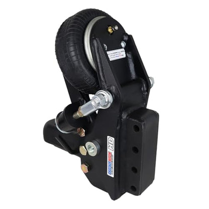 Shocker HD 25K Air Trailer Tongue Mount with Wallace 2-5/16" Ball Coupler, Vertical Channel Mount - size: Vertical Channel Mount