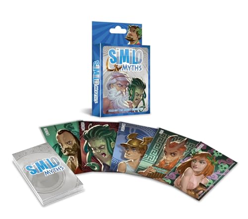 Horrible Guild Similo Myths: A Fast-Playing Family Card Game - Guess The Secret Mythical Character, 1 Player is The Clue Giver & Others Must Guess The Character, 2-8 Players, Ages 8+, 20 min - style: Myths