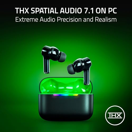Razer Hammerhead V3 X Wireless Multi‐Platform Gaming Earbuds, Xbox Edition - style: Xbox Edition