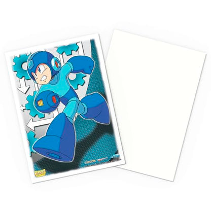 Dragon Shield | Matte Art Sleeves | 100 CT - Smooth & Tough Premium TCG Sleeves | Compatible with Pokemon, One Piece & Magic the Gathering | Mega Man Standard - color: Mega Man Standard