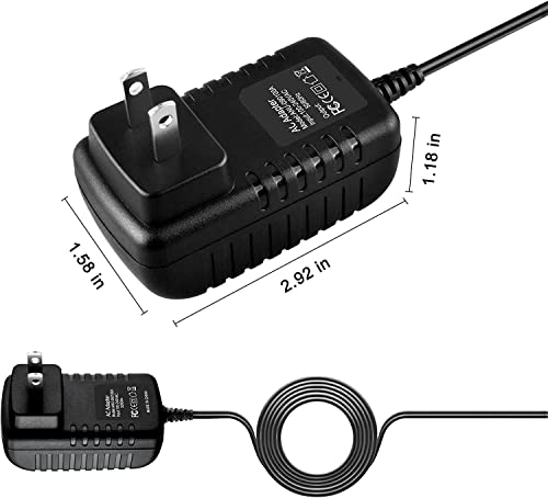 Guy-Tech AC Adapter Compatible with Logitech G Saitek PRO Flight Yoke System DC Power Supply Charger Cord Cable