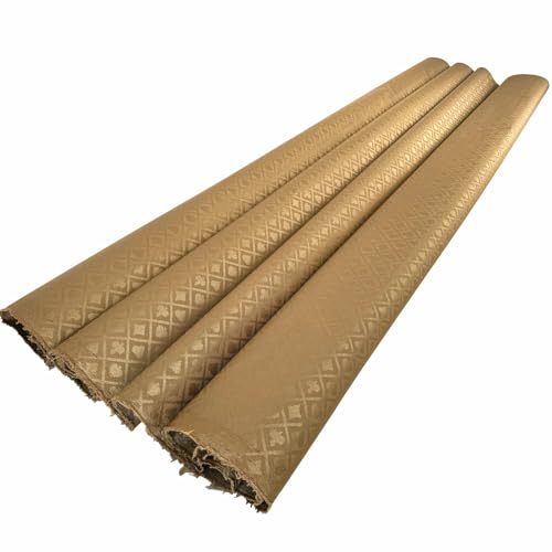 Speed Cloth Poker Table Fabric - 108X60 Inch Section of Casino Card Game Table Felt Top Cover Accessories - Gold - color: Gold