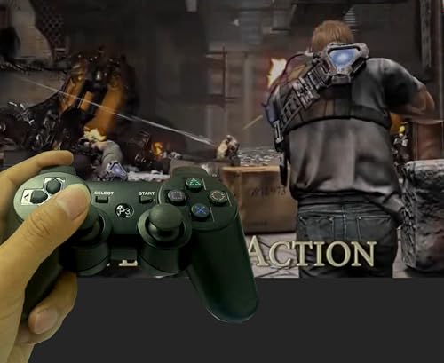 2.4G USB Wireless game Controller Gamepad Joystick compatible With WIN98/2000/X/2003VISTA/PC Windows 7/8/10 Built-in battery, six-axis gyroscope(2PCS)