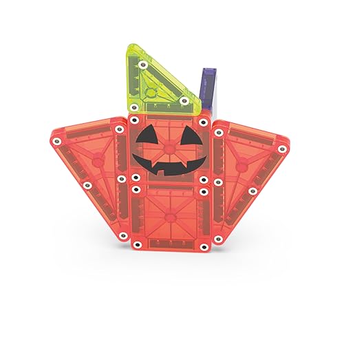 MAGNA-TILES microMAGS 24-Piece Spooky Travel Set, The Original Magnetic Building Brand - style: Spooky