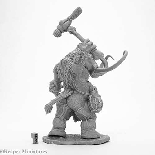 Reaper Miniatures: 44102 - Mumlak Bones Black Fantasy Plastic Miniature