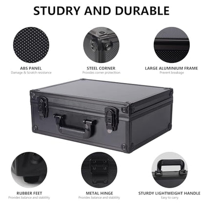 Toploader Storage Box Trading Card Storage Case, Sports Baseball Card Storage Box, Cards Case Holder (Holds 630+ Toploaders)