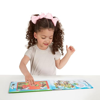 Melissa & Doug Take-Along Magnetic Jigsaw Puzzle Set – On the Farm (2 x 15 Piece) Travel Activity Toy for Preschoolers and Kids Ages 3+ - FSC Certified (Pack of 12) - size: 8.5 x 7.25 x 0.3 inches (Pack of 12), style: Farm