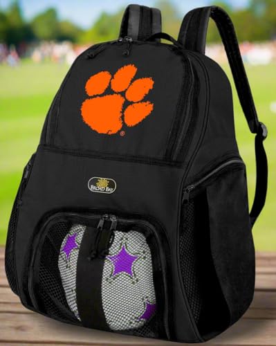 Broad Bay Clemson University Soccer Backpack or Clemson Tigers Volleyball Bag
