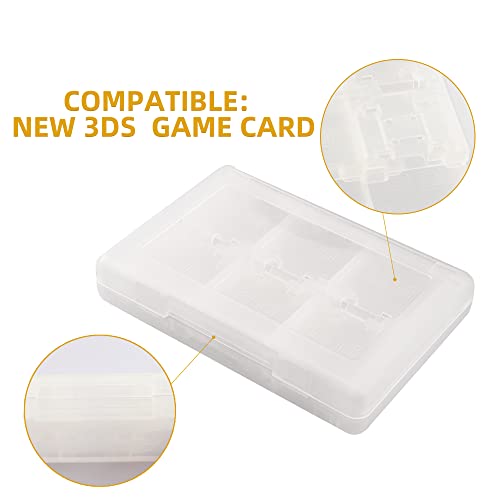3DS Game Holder Card Case, 28-in-1 Game Holder Card Case Compatible with Nintendo NEW 3DS / NEW 3DS XL / 3DS / 3DS XL / DSi / DSi XL / DS / NEW 2DS /NEW 2DS XL / 2DS/ 2DS XL Catridge Storage Box (White) - color: White