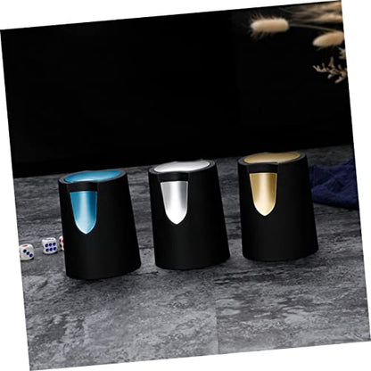 1pc Stylish Dice Cup Portable Plastic Holder for Party Games Easy to Clean Lightweight Compact Dice Storage Container for Bar Ktv Entertainment