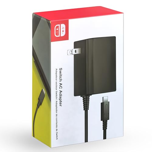 Switch Charger - Charge in Full Less Than 2H - 15V 2.6A USB C Power Adapter Fast Charging with Upgraded IC Module, 5FT Cable Cord - Compatible with Switch Lite, OLED, Steam Deck - Support TV Mode