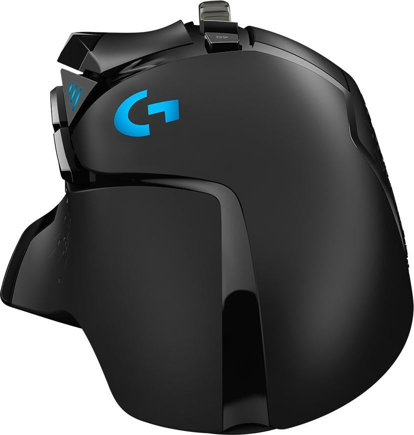 로지텍 G502 Lightspeed 무선 게이밍 마우스 | Sensore HERO 25K, 25.600 DPI, RGB, Pesi Regolabili, 11 Pulsanti Programmabili, Memoria Integrata, PC/Mac/Laptop - Nero