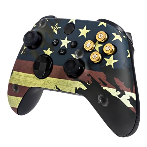 Crazy Controllerz Customz Series Custom Wireless Controller for Xbox One Series X S PC - USA Design - color: XS USA