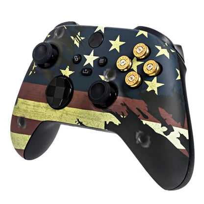 Crazy Controllerz Customz Series Custom Wireless Controller for Xbox One Series X S PC - USA Design - color: XS USA