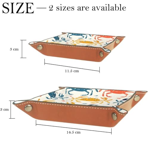 Colorful Crabs Dice Tray Dice Rolling Tray Folding Dice Holder for Dice Games, Like RPG, DND and Other Table Games - color: Multi 14