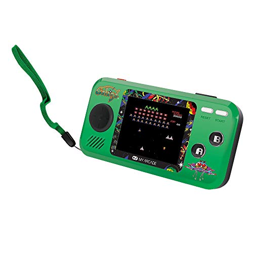 My Arcade Galaga Pocket Player: Portable Game Console: 3 Built in Games