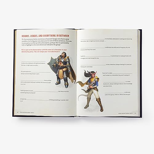 Characters & Quests (Dungeons & Dragons): A Young Adventurer's Workbook for Creating a Hero and Telling Their Tale