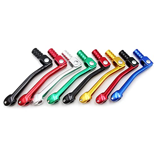 PRO BAT Folding Gear Shift Lever CNC Shifter | for 110cc 125cc 150cc 160cc Motorcycle ATV Dirt Bike Pit Bike KLX CRF50 Apollo Ssr Kayo Aluminum Black&Red - color: Black&Red1