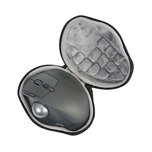 COHEALI Protective Travel Mouse Holder Case for Ergo Shockproof and Lightweight Storage Pouch Compatible Wireless Mouse Portable Design for Home Travel Use Black