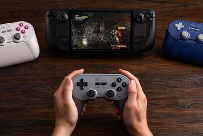 8BitDo Pro 3 Bluetooth Controller for Switch/Switch 2 – TMR Joysticks, Swappable ABXY Buttons, Pro Back Buttons, Charging Dock, Hall Effect Triggers, for Windows, Apple, SteamOS, Android - G Classic - color: G Classic