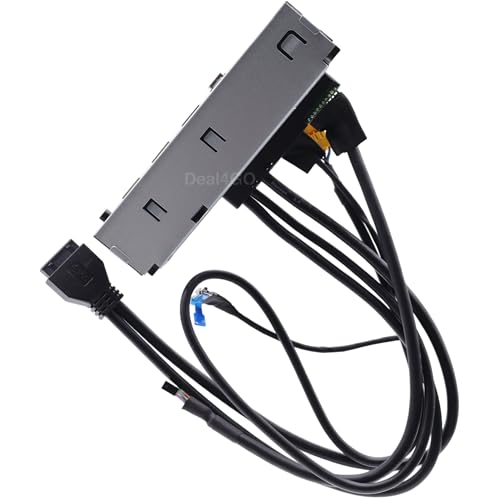 Deal4GO Front Control Panel Audio USB Card Reader IO Board Assembly F0NXG G6PN4 Replacement for Dell Precision 3650 3640 3630 T40 Tower Desktop