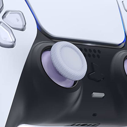 eXtremeRate Light Violet Replacement Thumbsticks for PS5 Controller, Custom Analog Stick Joystick for PS4 Controller Universal - color: Light Violet
