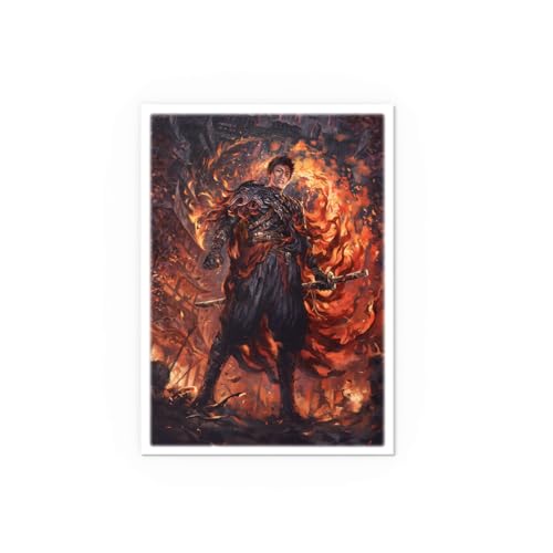 Dragon Shield | Flesh & Blood Art Sleeves | 100 CT - Smooth & Tough Premium TCG Sleeves | Compatible with Pokemon, One Piece & Magic the Gathering | FAI - color: Fai
