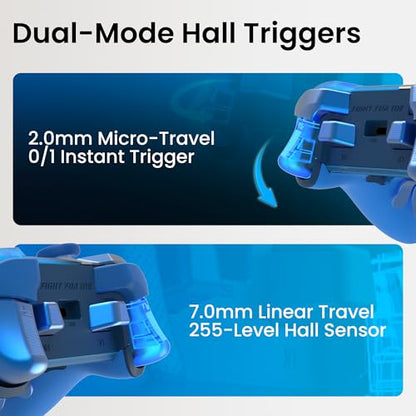 ZD O+ Excellence Wireless PC Controller – Modular Design, Hall Effect Joysticks, Remappable Buttons, RGB & Audio Jack for Switch/Switch2, PC, Android, iOS & Steam (11 Anniversary Edition) - color: 11 Anniversary Edition