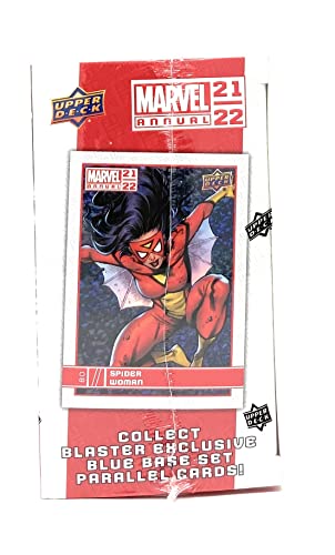 UPPER D.E.C.K Marvel Annual 2021-22 Trading Card BLASTER Box [6 Packs]
