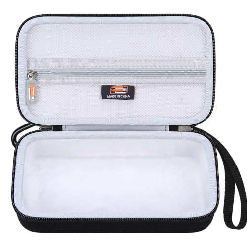 Legestori Hard EVA Travel Carry Case Compatible With Sony PSP 1000 2000 3000, Portable Protective Travel Cover Storage Box With Mesh Pocket & Carabiner (Case Only