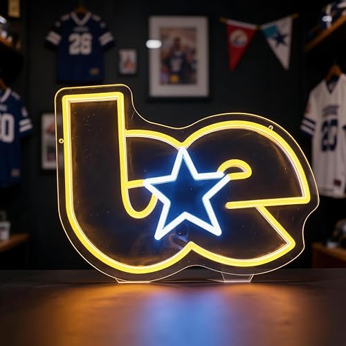 Music Neon Sign - 13.8"x10.6" Abstract Music Star LED Light, Cool Pop Art Wall Decor for Bedroom, Game Room, Man Cave & Party Background, USB Powered Hanging Lamp - color: white BE