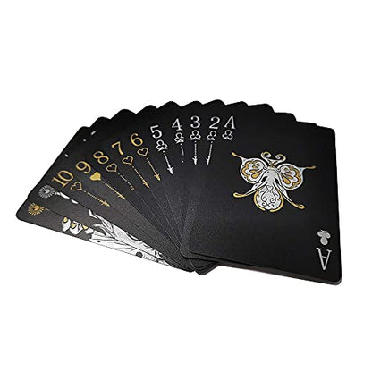 ACELION Waterproof Playing Cards, Plastic Playing Cards, Deck of Cards, Gift Poker Cards (Black Dragon) - color: Black Dragon