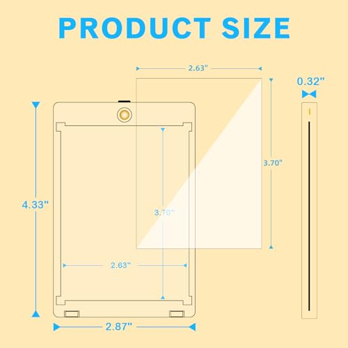 20 Pack 75pt Sleeved Card Magnetic Holders with 30 Soft Sleeves ﻿ | Sleeved Card Slide Into Holder for Dual Protection, UV Protection, Scratch Resistant, Fits Baseball football Basketball Cards - size: 75PT Card Holder20ct + Soft Sleeves30ct