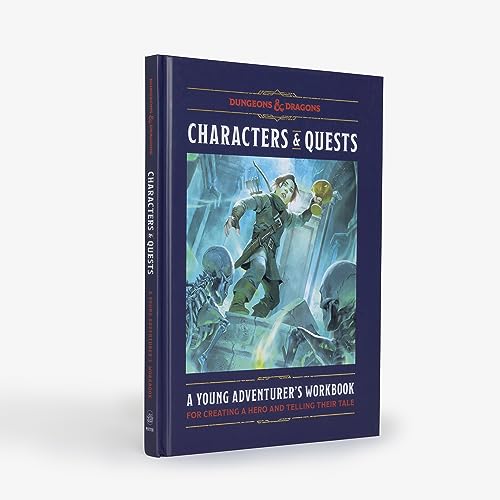 Characters & Quests (Dungeons & Dragons): A Young Adventurer's Workbook for Creating a Hero and Telling Their Tale