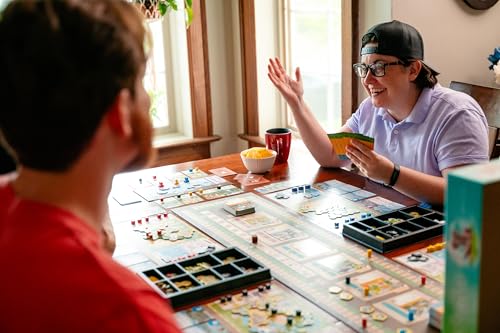Capstone Games Ark Nova Zoo Map Pack 2 Strategy Board Game Expansion for 1–4 Players with Five Distinct Zoo Maps, Enhanced Gameplay, Strategic Variety, and Replayable Sessions | Ages 15+ | 60–90 Min - style: Zoo Map Pack 2